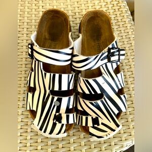 Maibulun Zebra Sandals 38